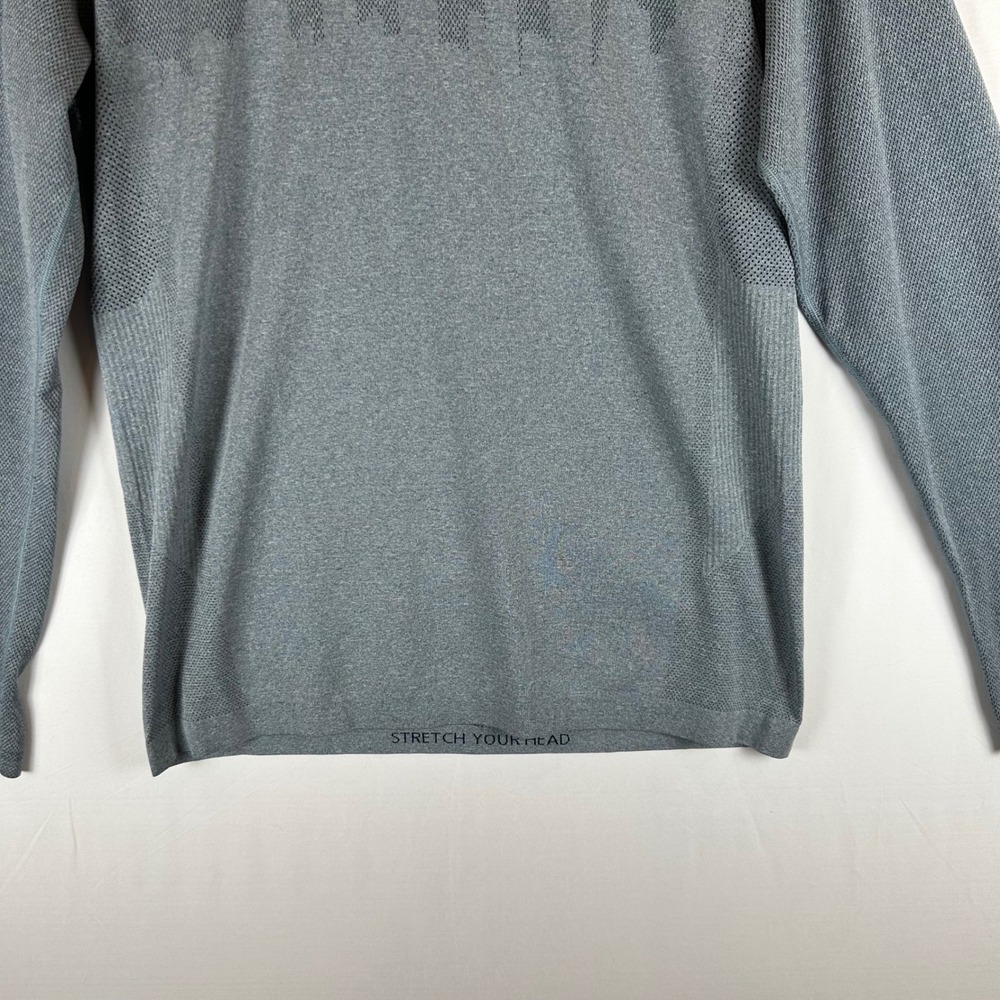 Lululemon‎ Men's Metal Vent Tech City Skyline Long Sleeve Shirt Size M - Picture 9 of 11